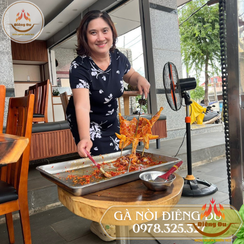 Gà Nướng Muối Ớt Điêng Đu